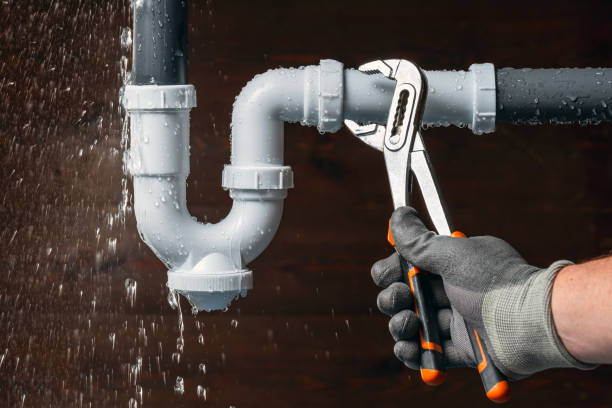 Professional Drain Cleaning technician working in Emporia, KS